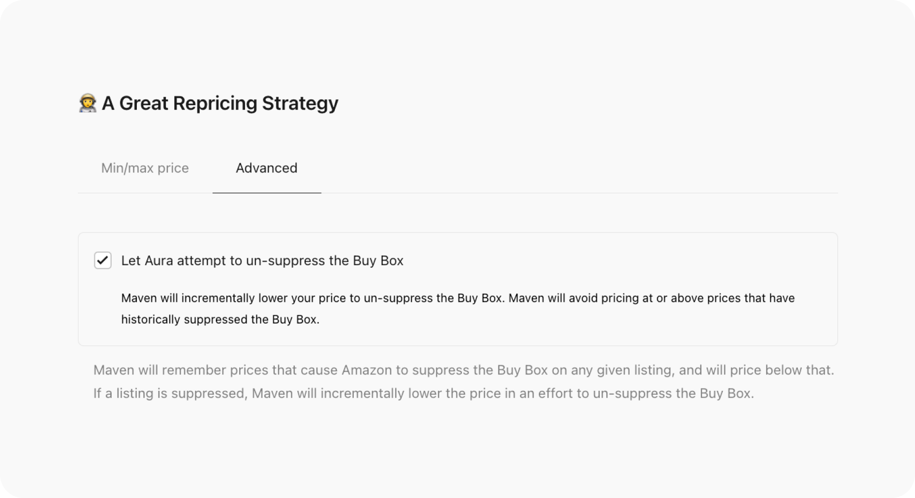 changelog-maven-suppressed-buy-box